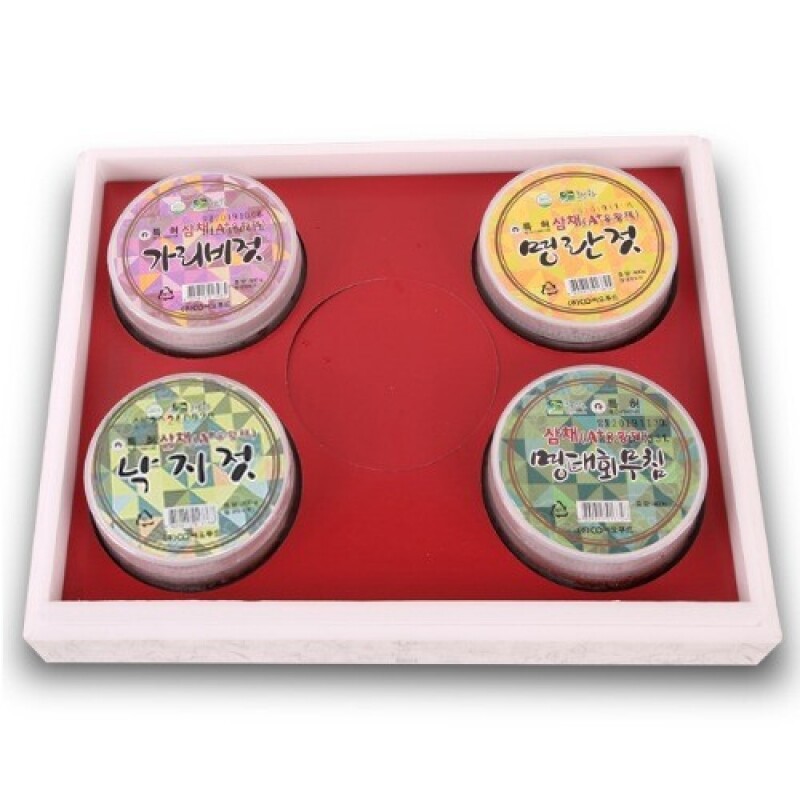 씨오씨오,(특가할인)[씨오푸드]삼채(A+유황채)젓갈B세트